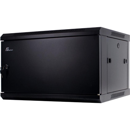 SZAFA RACK GETFORT 19 CALI 6U 600X450 WISZĄCA DRZWI STALOWE