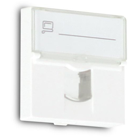 ADAPTER GETFORT 2 MOD 1XRJ45 MOSAIC 45x45mm