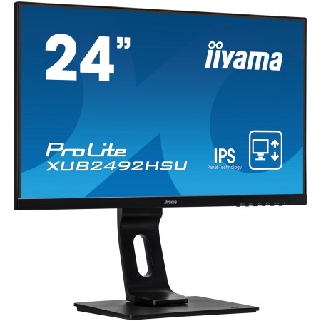 Monitor LED IIYAMA XUB2492HSU-B1 24 cale HDMI Pivot Ultra Slim