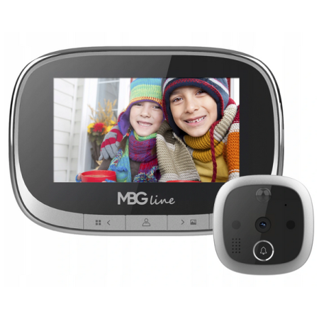 OUTLET_1: Wizjer do drzwi kamera MBGLine SF55 standardowy (OUTLET)
