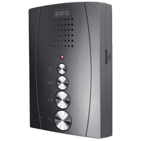 OUTLET_1: Domofon EURA ADP-12A3 ''INVITO' głośnomówiący, bezsłuchawkowy  (OUTLET)