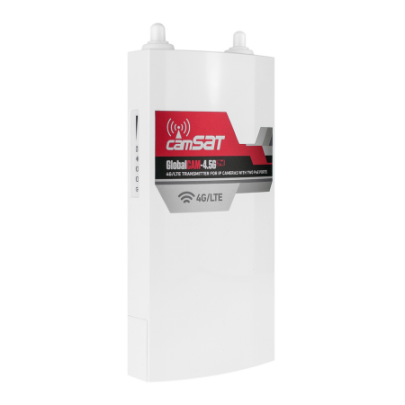 OUTLET_3: ROUTER LTE / 4G / 3G ZEWNĘTRZNY CAMSAT GLOBALCAM-4.5G 2PoE (OUTLET)