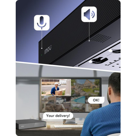 OUTLET_1: Rejestrator IP Imou NVR-N110-8A0E-P 10- kanałowy (OUTLET)