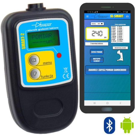 OUTLET_1: MIERNIK GRUBOŚCI LAKIERU GL-SMART-2 (OUTLET)