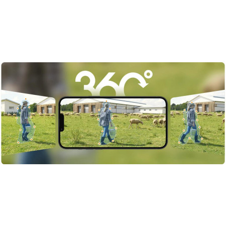 OUTLET_1: Kamera IP Imou AOV PT KIT 2.4GHz Wi-Fi i 4G 5MPx z panelem solarnym