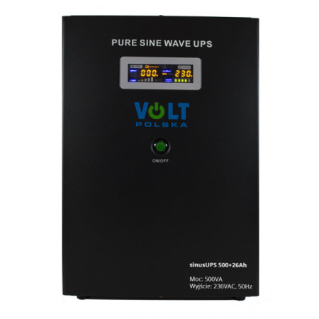 Przetwornica VOLT POLSKA SinusUPS-500 26AH 12V 300/500W