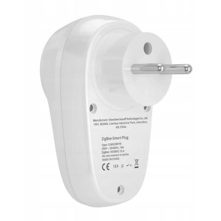 OUTLET_1: SONOFF Inteligentna gniazdko elektryczne Zigbee 16A 3680W S26R2ZBTPE-FR (OUTLET)