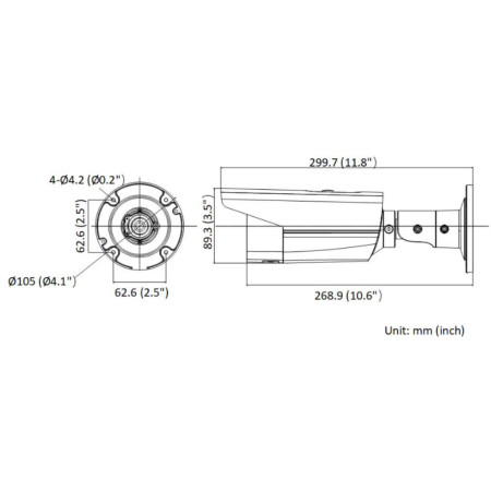 OUTLET_3: KAMERA IP HIKVISION DS-2CD2T43G2-2LI(2.8mm) (OUTLET)