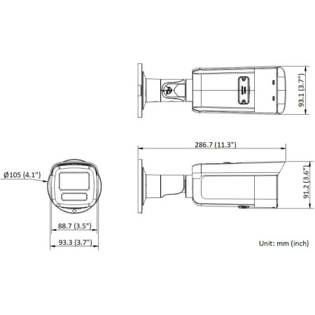 OUTLET_1: KAMERA IP HIKVISION DS-2CD2T86G2H-4I(2.8mm)(eF) (OUTLET)