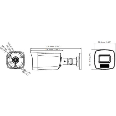 OUTLET_1: KAMERA 4W1 HIKVISION DS-2CE17K0T-LFS(2.8mm) (OUTLET)