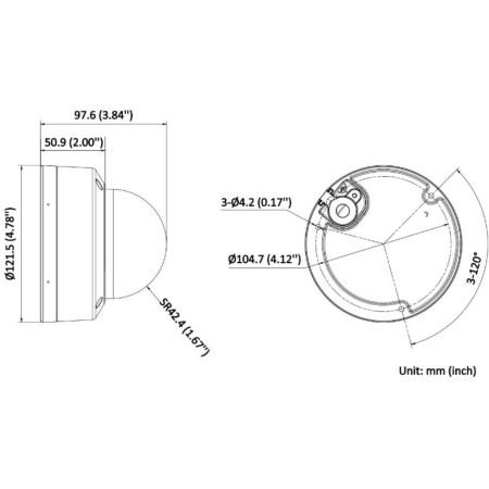 OUTLET_1: KAMERA IP HIKVISION DS-2CD2183G2-LIS2U(2.8mm)(BLACK) (OUTLET)