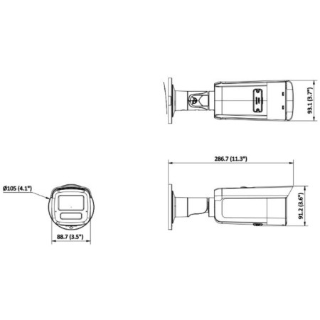 OUTLET_1: KAMERA IP HIKVISION DS-2CD2T43G2-4LI(2.8mm) (OUTLET)