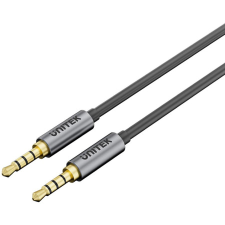OUTLET_1: Unitek Adapter AUX 3,5 mm jack (męski–męski) 1m (OUTLET)