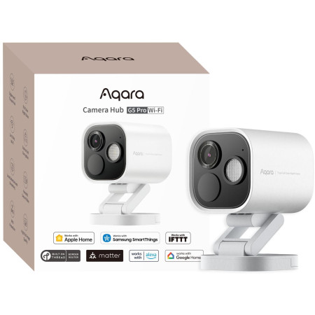 OUTLET_1: Aqara Camera Hub G5 Pro Wi-Fi Biała | Kamera IP | 1520p, Zigbee, CH-C07DW (OUTLET)