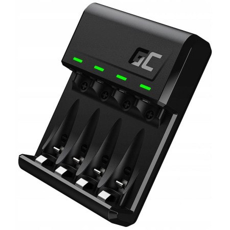 OUTLET_1: ŁADOWARKA Green Cell VITALCHARGE DO AKUMULATORKÓW AA R6 / AAA R03 Ni-MH GRADGC01 (OUTLET)
