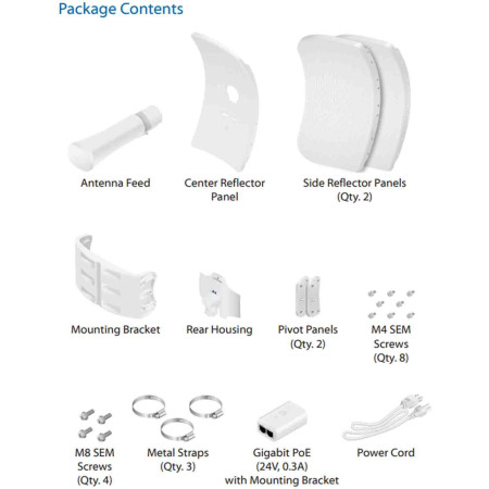 OUTLET: UBIQUITI LITEBEAM LONG RANGE LBE-5AC-LR  (OUTLET)