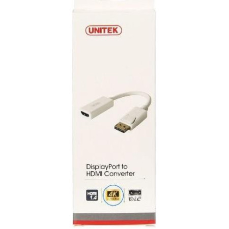 OUTLET_1: Adapter Unitek DisplayPort 1.2 na HDMI 1.4 (OUTLET)