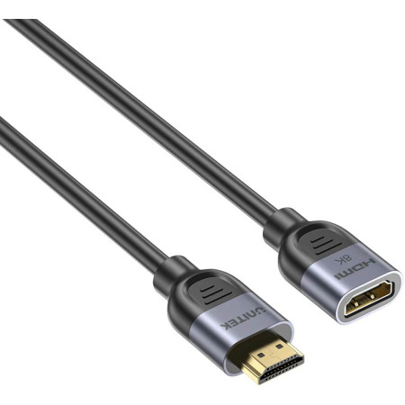 OUTLET_1: Unitek przedłużacz HDMI (M) - HDMI (F) 2.1, 8K 1m (OUTLET)