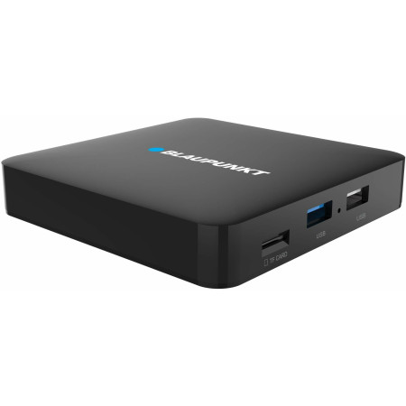 OUTLET_1: Odtwarzacz multimedialny Blaupunkt Box B-Stream 8 GB Android TV WiFi, 4K (OUTLET)