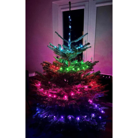 OUTLET_2: Lampki Choinkowe SMART taśma LED WIFI TUYA 20m USB (OUTLET)