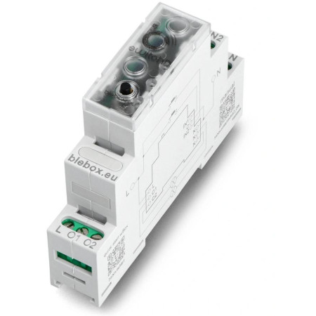 OUTLET_1: Moduł przekaźnikowy switchboxd din Blebox (OUTLET)