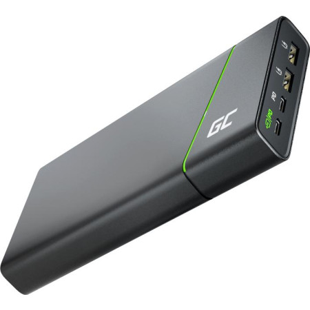 OUTLET_1: POWERBANK Green Cell PowerPlay Ultra 26800mAh SZYBKIE ŁADOWANIE 128W 2x USB-C PD 2x USB-A UC (OUTLET)