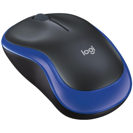 OUTLET_1: Mysz bezprzewodowa Logitech M185 Wireless Mouse niebieska (OUTLET)