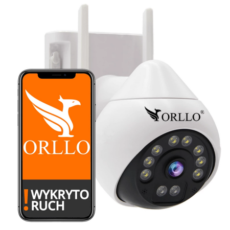 OUTLET_2: Kamera IP zewnętrzna obrotowa GSM na kartę SIM ORLLO Z17