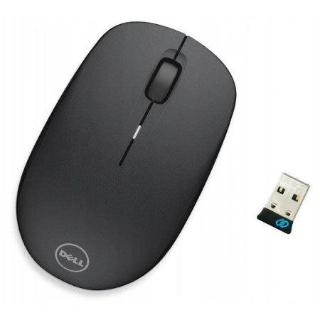 OUTLET_1: Mysz bezprzewodowa Dell WM126 Wireless Optical Mouse czarny (OUTLET)