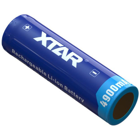 OUTLET_1: Akumulator 21700 Li-Ion 3,7V Xtar 4900mAh (1 szt.) z zabezpieczeniem (OUTLET)