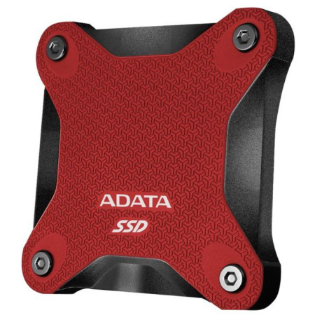 OUTLET_3: Adata Zewnętrzny dysk SSD SD620 2TB U3.2A 520/460 MB/s Red (OUTLET)