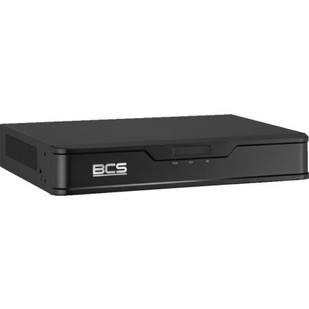OUTLET_1: BCS-P-NVR0401-4KE-III BCS Point sieciowy rejestrator 4 kanałowy IP do 8Mpx (OUTLET)