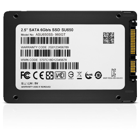 OUTLET_1: Adata SU650 Ultimate 120GB 2,5" SATA SSD (OUTLET)
