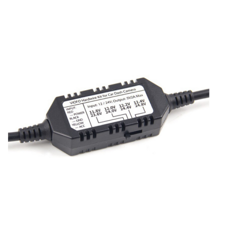 OUTLET_2: Adapter zasilania Viofo Adapter zasilania 12-24V (HK3) miniUSB (OUTLET)