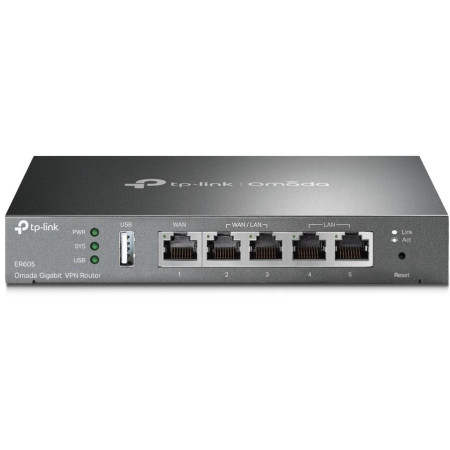 OUTLET_1: ROUTER TP-LINK TL-ER605 VPN SafeStream, Multi-WAN (OUTLET)
