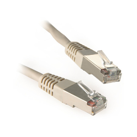 PATCHCORD KAT5E FTP 5M SZARY 
