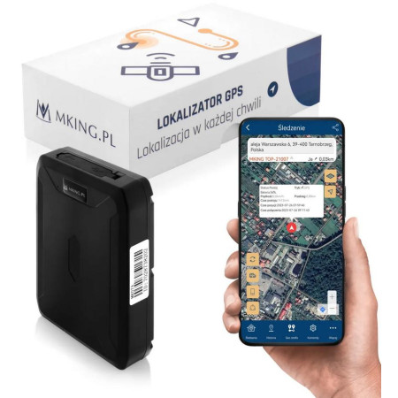 OUTLET_1: Lokalizator GPS Mking MK07A 120 dni Magnes Śledzenie Podsłuch (OUTLET)