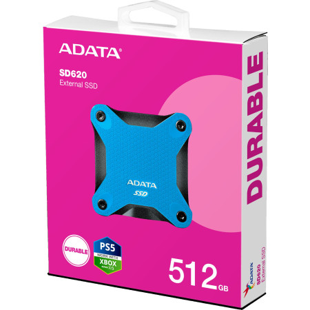 OUTLET_1: Dysk SSD Adata SD620 512GB SSD niebieski (OUTLET)