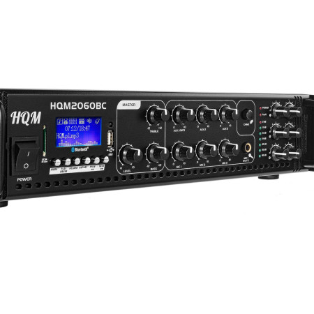 OUTLET_1: WZMACNIACZ HQM2060BC RADIO FM/MP3/BLUETOOTH 60W (OUTLET)