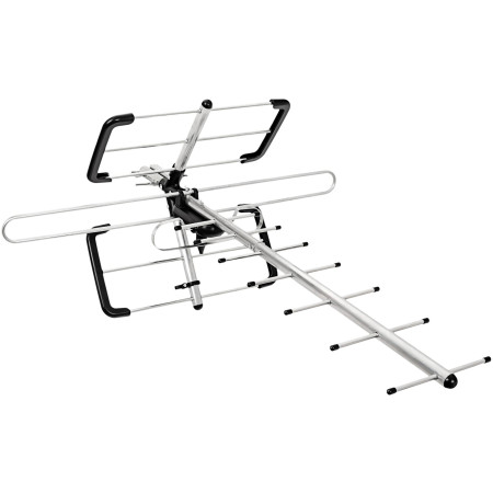 OUTLET_2: Antena DVB-T/T2 Spacetronik EOS L Combo Black (aktywna)