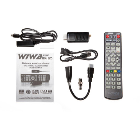 OUTLET_1: Tuner DVB-T/T2 WIWA H.265 MINI LED
