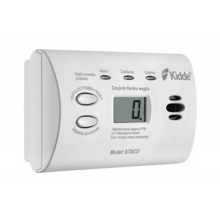 OUTLET_3: Czujnik czadu z wyświetlaczem Kidde K7DCO (OUTLET)