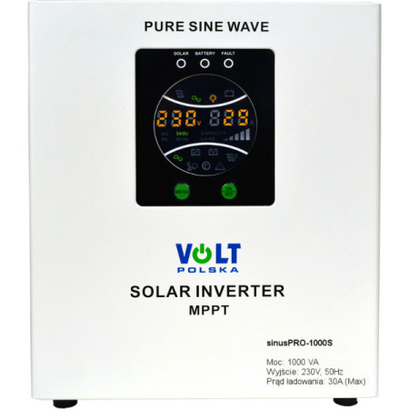 PRZETWORNICA VOLT POLSKA SINUSPRO-1000S 12V 700/1000W SOLAR