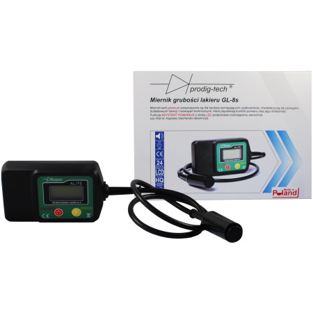 OUTLET_1: MIERNIK GRUBOŚCI LAKIERU GL-8S FE&AL  (OUTLET)