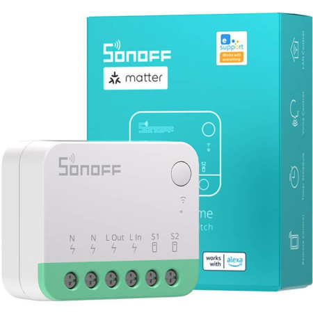 OUTLET_1: SONOFF Inteligentny przełącznik Wi-Fi 1-kanałowy MINIR4M Matter (OUTLET)