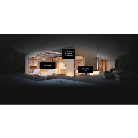 OUTLET_1: Kamera IP WiFi Reolink W320 5Mpix Wi-Fi P2P (OUTLET)