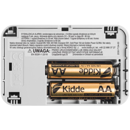 OUTLET_1: Czujnik czadu KIDDE 2030-DCR (OUTLET)