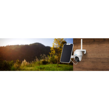 OUTLET_1: Kamera IP Reolink GO SERIES G430 akumulatorowa 4G LTE 5MP z panelem solarnym (OUTLET)
