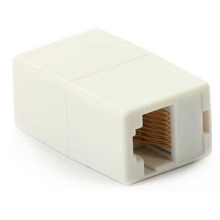 GNIAZDO ETHERNET PODWÓJNE RJ-45 (BECZKA)