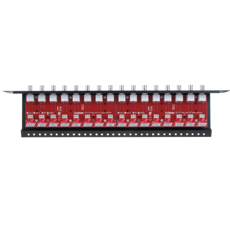 16-kanałowy separator AHD, HD-CVI, HD-TVI z zabezpieczeniem przeciwprzepięciowym EWIMAR LHSO-16R-EXT